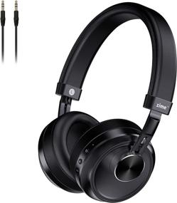 img 4 attached to 🎧 Zime Ranger Wireless Gaming Headsets: Ultra Low Latency Bluetooth Headphones with Mic, Multi-Platform Support & Superior Stereo Sound - Black