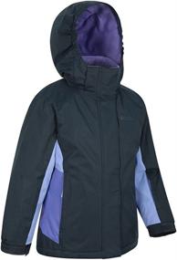 img 3 attached to Mountain Warehouse Honey Kids Ski Jacket: Ultimate Winter Snow Coat for Skiing Adventures