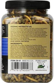 img 3 attached to 🐢 Zoo Med Gourmet Aquatic Turtle Food: Premium Treats for Healthy Turtles, 6-Ounce
