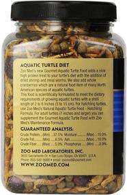 img 2 attached to 🐢 Zoo Med Gourmet Aquatic Turtle Food: Premium Treats for Healthy Turtles, 6-Ounce