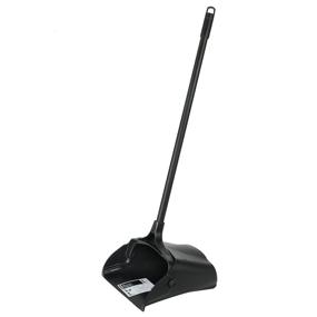 img 3 attached to 🧹 Rubbermaid Commercial Executive Series Lobby Pro Dustpan with Long Handle, Black - Efficient Cleaning Tool for Easy Dust Collection and Removal"