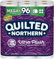 quilted northern plushtoilet regular tissue logo