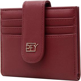 img 1 attached to 👛 Badiya Small Women's Wallet - Bifold Multi Card Case & Slim Credit Card Holder with Zippered Coin Purse