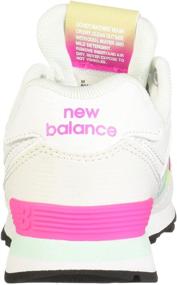 img 2 attached to 👟 Представляем новые культовые детские спортивные кроссовки New Balance для бега: идеальная посадка для активных детей!