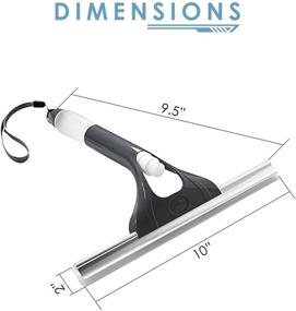 img 3 attached to 🧼 ToiletTree Products Squeegee: Innovative Squeegee with Convenient Built-In Pump Spray Bottle