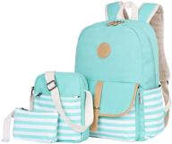 bluboon canvas backpack bookbags shoulder backpacks логотип