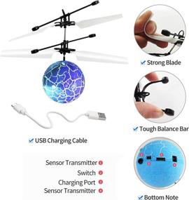 img 2 attached to Rechargeable Infrared Induction Helicopter Controller Novelty & Gag Toys