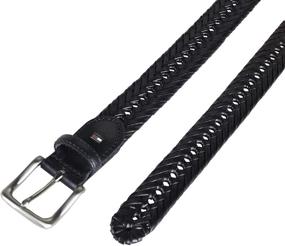 img 1 attached to Tommy Hilfiger Mens Braided Black: The Ultimate Fashion Accessory for Modern Men