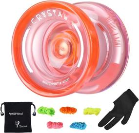 img 4 attached to MAGICYOYO Crystal Beginners Responsive Plastic