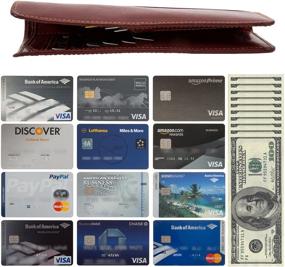 img 1 attached to Tony Perotti Checkbook Organizer: A Must-Have EDC for Businessmen - Wallets, Card Cases & More