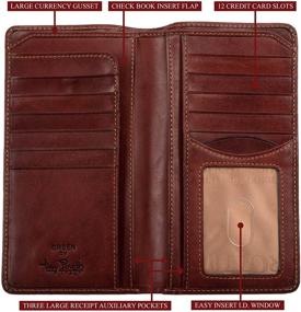 img 2 attached to Tony Perotti Checkbook Organizer: A Must-Have EDC for Businessmen - Wallets, Card Cases & More