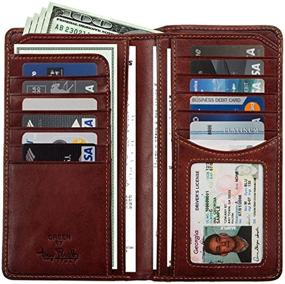 img 4 attached to Tony Perotti Checkbook Organizer: A Must-Have EDC for Businessmen - Wallets, Card Cases & More