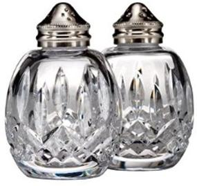 img 1 attached to 🧂 Lismore Salt and Pepper Set: Classic Elegance for Perfect Seasoning