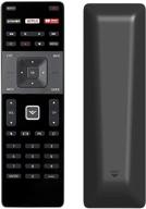 📺 enhanced xrt122 remote control compatible with vizio tv models: d24-d1, d24h-e1, d28h-d1, d32-d1, d32f-e1, d32h-d1, d32x-d1, d39f-e1, d39h-d0, d40-d1, d40f-e1, d40u-d1, d43-d1, d43-d2, d43-e2, d43f-e1, d43f-e2, and e65-c3 logo