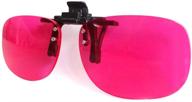 👓 enhanced color vision: innovative flippable color blind glasses clip for indoor & outdoor use (clip only) logo