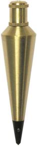 img 1 attached to Swanson Tool Co PB008B 8oz Brass Plumb Bob - Inclusive String Included