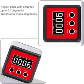 img 3 attached to 📐 Protractor Inclinometer for Accurate Carpentry and Automobile Measurements – Test, Measure & Inspect