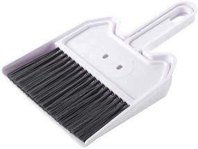 img 4 attached to meioro Dustpan and Brush Set – Versatile Cleaning Tool for Kids, Pets, and More!