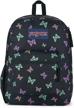 jansport cross town black size backpacks and kids' backpacks logo