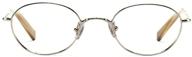 john varvatos v111 eyeglasses silver logo