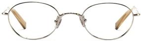 img 4 attached to John Varvatos V111 Eyeglasses Silver