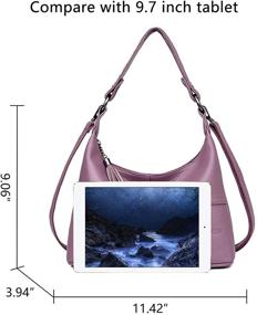 img 3 attached to Oichy Crossbody Lightweight Shoulder Handbags Women's Handbags & Wallets