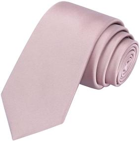 img 3 attached to 👔 KissTies Boys Satin Necktie - Stylish Kids' Accessory for Neckties