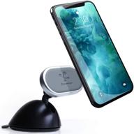 🚗 koomus urban-dash-n: premium magnetic car mount for smartphones - dashboard & windshield, black logo