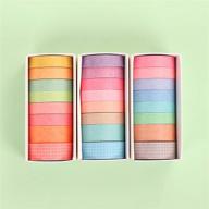 washi tape set of 24 rolls logo