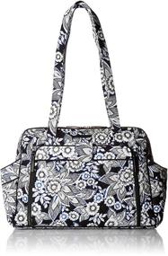 img 4 attached to 👶 Vera Bradley Cotton Stroll Around Diaper Bag for Babies
