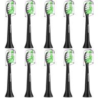 💎 high-quality aoremon replacement toothbrush heads for philips sonicare diamondclean - pack of 10, white logo