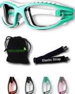 🧅 onion goggles tear free: anti fog, anti scratch, one size fits all - green onion glasses for cutting and cooking logo