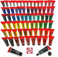 π¨ explore the complete collection of 72 x 20ml tubes of royal talens amsterdam standard series acrylic paints logo