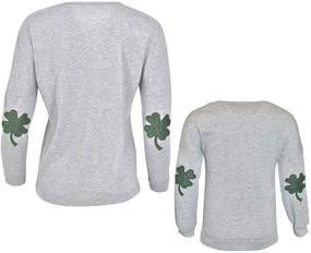 img 1 attached to 🍀 Stunning St. Patrick's Day Clover Shirt Set for You and Your Little One - UB Mommy and Me