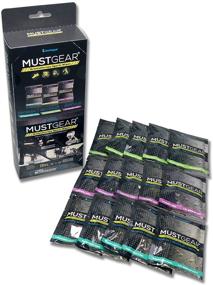 img 3 attached to MUSTGEAR AROMATHERAPY SPORTS WIPES: Stay Fresh with 15-Pack Cooling Spa+Shower Wipes!