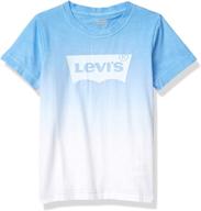 👕 levis classic batwing t shirt white: trendy boys' tops, tees & shirts logo