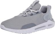 👟 men's under armour black white sneaker: stylish athletic shoes for active men логотип