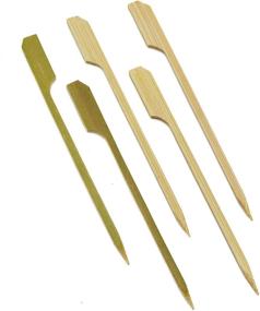 img 2 attached to NatureCore New Bamboo Paddle Skewers