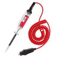 🔌 cg led circuit tester: heavy duty 3-48v electrical tester with 140 inch spring wire probe for cars, trucks, and vehicles logo