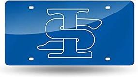img 4 attached to 🏈 Rico Industries NCAA Laser Inlaid Metal License Plate Tag: Perfect for Both Genders!