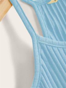 img 2 attached to Romwe Ribbed Camisole Sleeveless Racerback