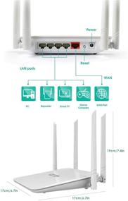 img 3 attached to WAVLINK 1200Mbps Wireless Band: Ultra-Fast 5GHz Internet Solution