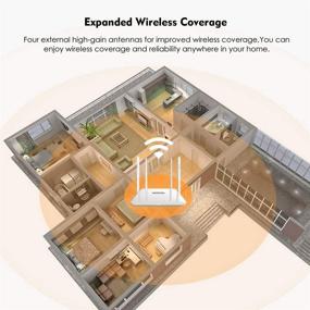 img 2 attached to WAVLINK 1200Mbps Wireless Band: Ultra-Fast 5GHz Internet Solution