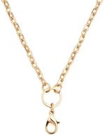 charmsstory 28 inch rolo chain necklace - ideal for floating charm lockets logo