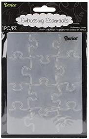 img 4 attached to Darice Embossing Folder 5 75 Inch Pattern