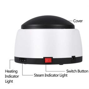 img 3 attached to Nail Polish Remover Machine: Efficient 36W One-Key Steam Fast Gel Nail Unloader - Non-Invasive Polish Heater Cleaner