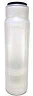 🚰 translucent refillable water filter cartridge for di resin & media - aquaticlife 10" x 2.5 logo