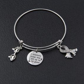 img 1 attached to BNQL Solemnly Swear Bracelet Silver