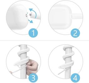 img 3 attached to 📷 Enhance Your Blink Home Security Camera System with the Versatile White Twist Mount - Perfect for Blink XT/XT2 Blink Indoor & Outdoor Cameras (1-Pack)