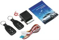 🔑 enhanced vehicle keyless entry system with dual remote control, universal car remote central locking kit, 12v compatible logo